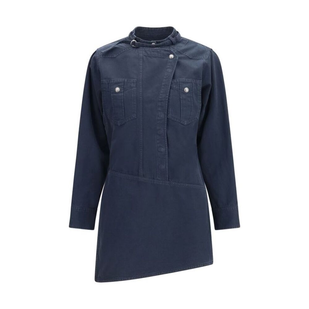 Marant Etoile Blue Cotton Casual Women's Dress